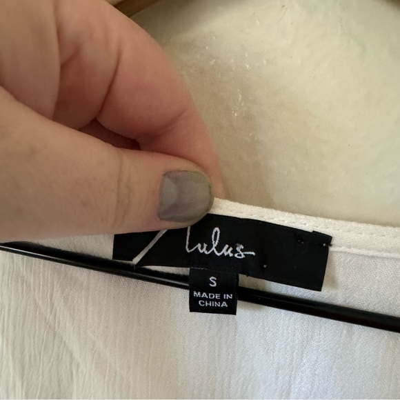 Lulus | Harbor Point White Wrap Dress - Picture 4 of 7